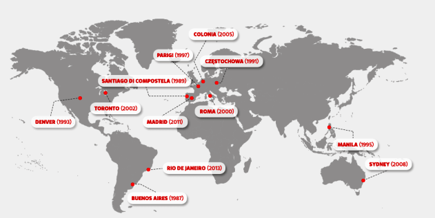 Mappa GMG - Tempo di preghiera