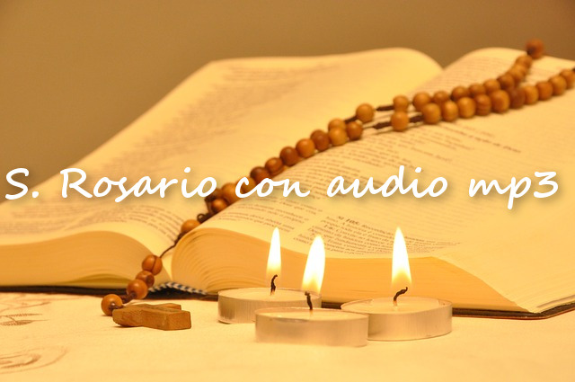 Risultato immagini per recitare il santo rosario audio